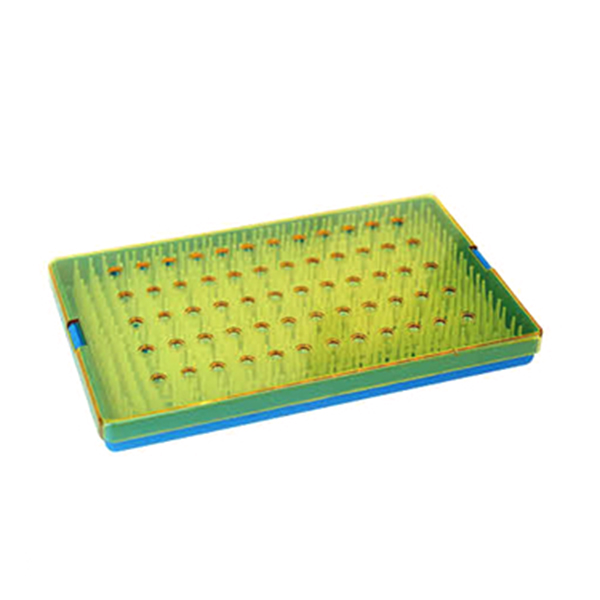 高温高压塑料消毒盒 中单层（含硅胶垫）223x139x23mm(外径)