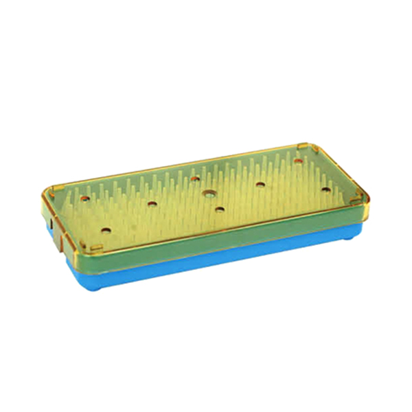 高温高压塑料消毒盒 最小单层刀盒（含硅胶垫）160x70x23mm(外径)