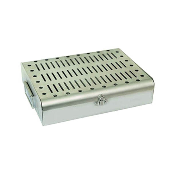 不锈钢消毒盒 双层 含硅胶垫255x200x60mm(外径)