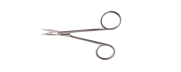 整形剪 眼科剪 11cm 指圈式 直尖