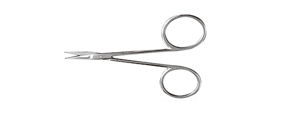 整形剪 眼科剪 9cm 直尖