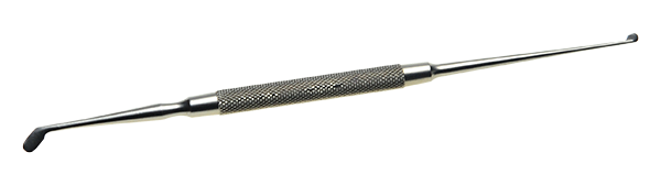 鼻粘膜刀 18cm 双头 D型刃 3.0/长 圆刃 4.0