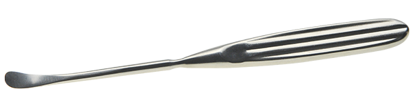 鼻骨膜剥离器 19cm 单头 圆刃头宽 8.0mm 空心柄